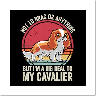 Funny Cavalier King Charles Spaniel Dog Quotes Posters and Art